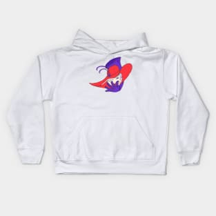 Lady with a Red Hat Kids Hoodie